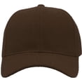 thumbnail image 3 of Solid Baseball Cap Velcro Adjustable Closure Plain Dad Hat, 3 of 6