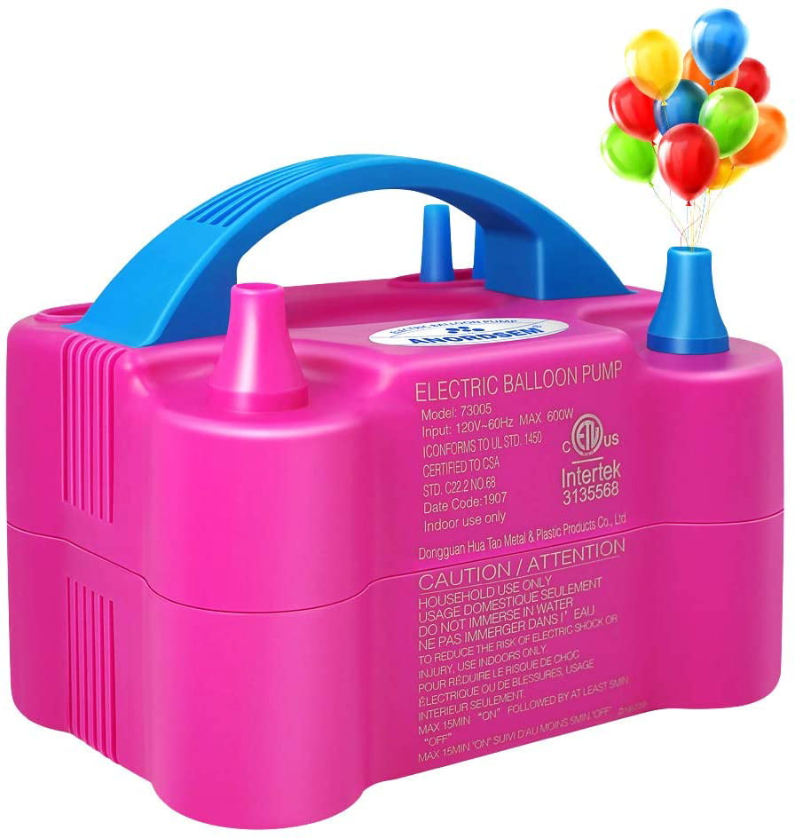 Details about   Portable Twisting Modeling Electric Balloon Pump Balloon Inflator Air Blower