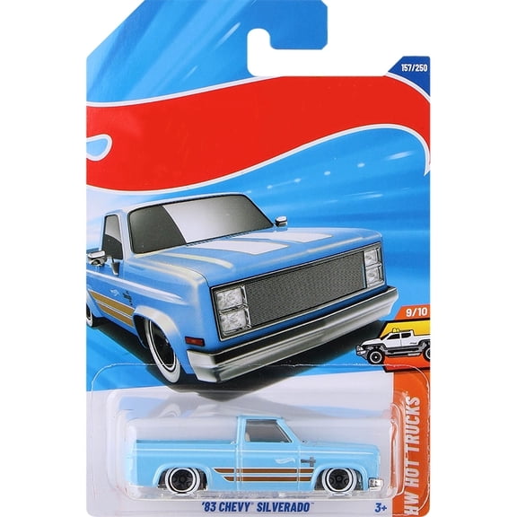 HW 2025 83 Chevy Silverado (Blue) HW Hot Trucks