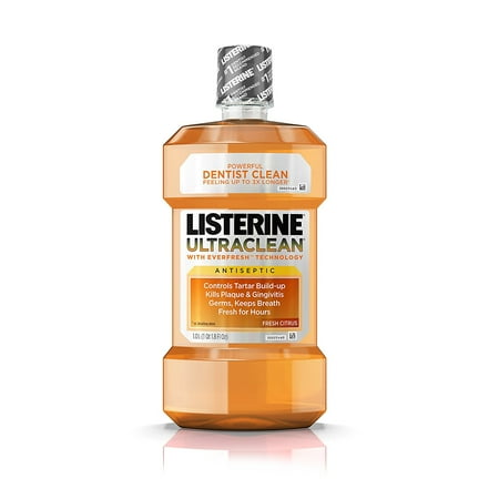 Listerine ultraclean citrus