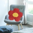 thumbnail image 4 of Flores, Almohada De Felpa Para Suelo, Cojín Para Asiento, Cojín Para Ventana, Decoración De Habitación, Accesorios De Tiro, Regalo Para Dormitorio, Coche, Sofá, Lectura Eigraketly HA043277-05, 4 of 6