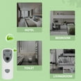 thumbnail image 6 of Gnmfd Automatic Timer Aromatherapy Machine Wall Mounted Air Freshener Spray Dispenser With Light Sensor, Hotel Bathroom Compact Purifier For Home Office Restroom, 6 of 9