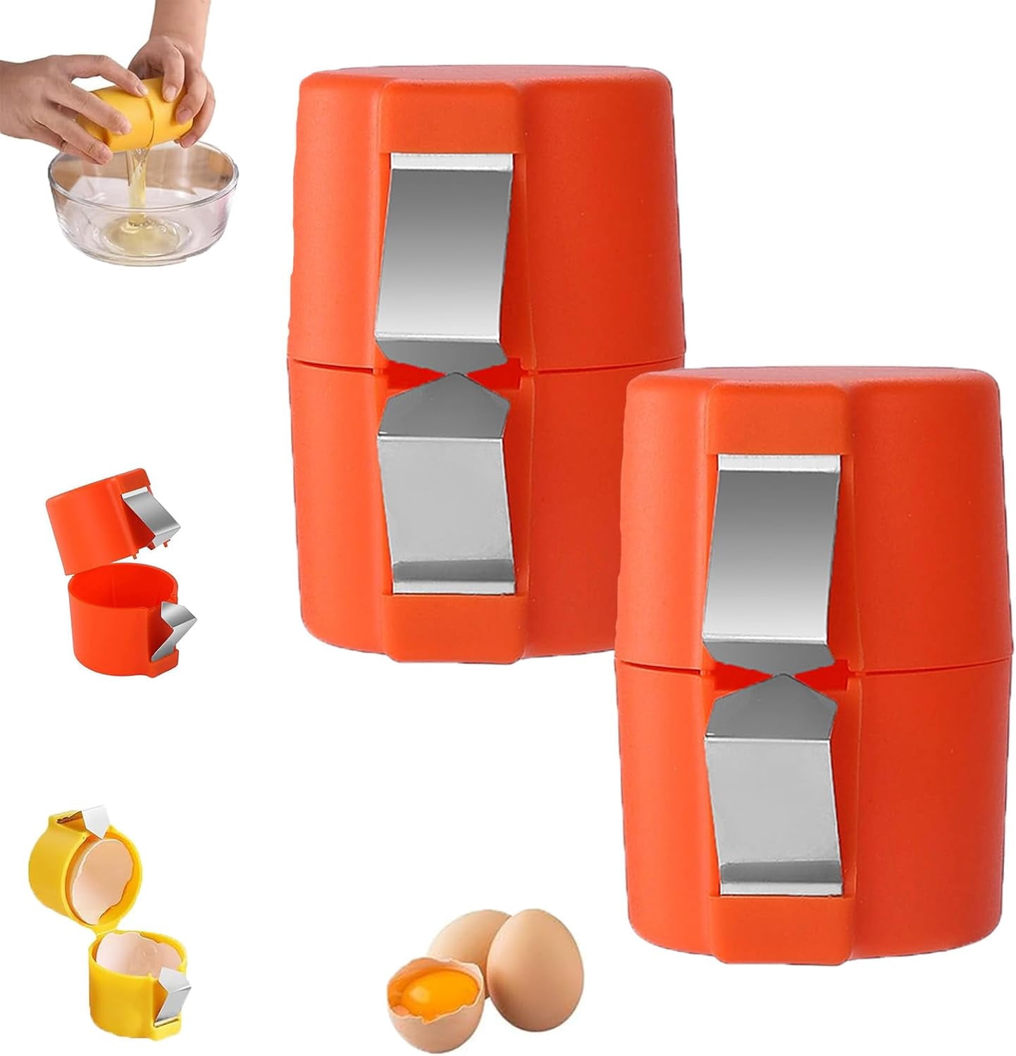 As Seen On TV EZ Cracker Egg Cracker & Separator - Walmart.com