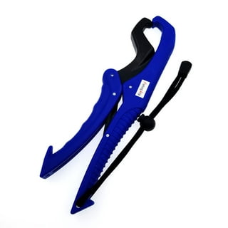 Uxcell Plastic Fishing Grip Pliers Fish Tackle Grabber with Widened  Serration Design, Blue 2 Pack 