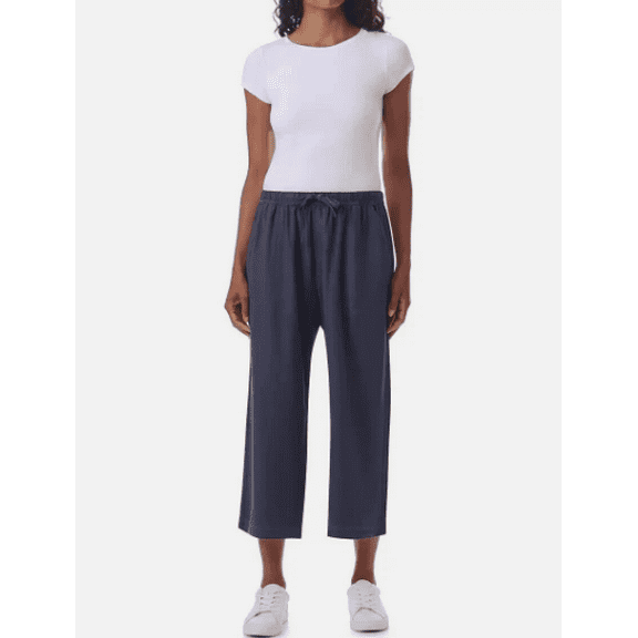 Splendid Women's Tencel Pants, Navy, Size Small