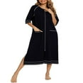 thumbnail image 1 of Robe de Nuit à Manches Courtes pour Femme, 1 of 5