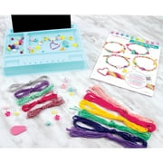 Make It Real: Good Vibes Bracelet Kit - Create 5 Unique Cord Charm Bracelets, 54 Pieces, Includes Play Tray, All-In-One, DIY Charm & Bead Jewelry Kit, Tweens & Girls, Arts & Crafts, Kids Ages 8+