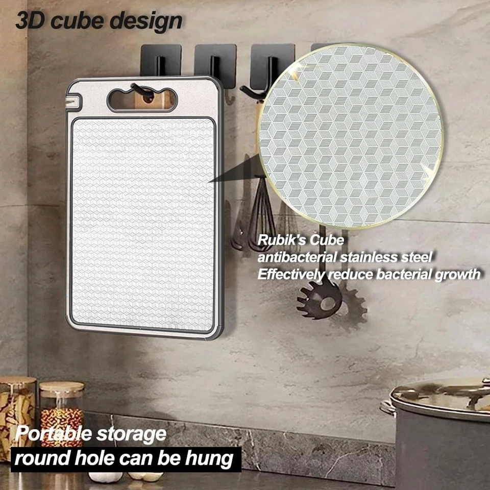 PRIME - Titanium Cutting Board Double-Sided Titanium Cutting Boards For Kitchen