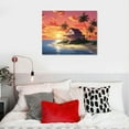 thumbnail image 4 of Nawypu  Anime Kame House Poster Canvas Wall Art Painting Posters Decoration Room Decor 20x16 inch, 4 of 4