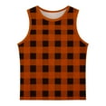 thumbnail image 5 of Hpgjzj Girls Tank Tops Camis Boys Plaid Print Tagless Cotton Tanks Sleeveless Tees 2025, 5 of 6