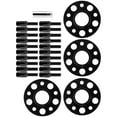 thumbnail image 2 of Kit de espaciadores de rueda Jadeshay centrados en bujes de coche 20 mm negro, 2 of 9