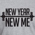 thumbnail image 3 of CafePress - New Year New Me Fitted T Shirt - Fitted T-Shirt, Vintage Fit Soft Cotton Tee, 3 of 4