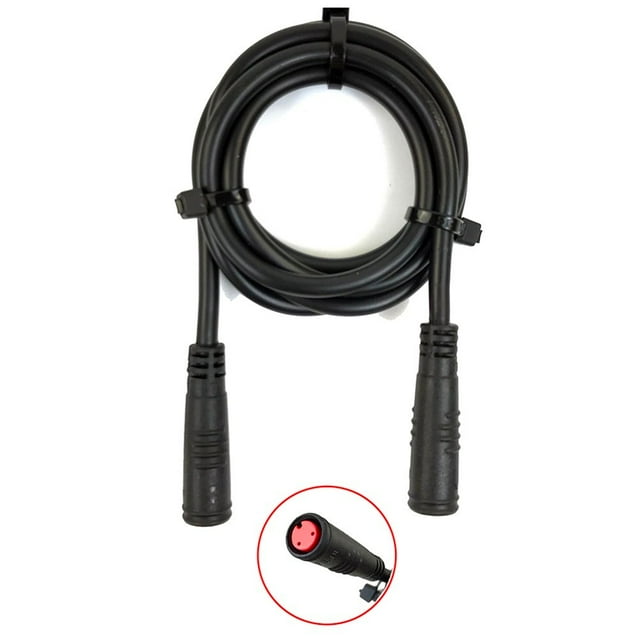 Ebike Display Connector 2/3/4/5 Pin Cable Waterproof Connector Signal Line 2Pin Female