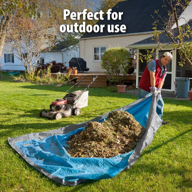 Maxam Waterproof All-Purpose Blue Tarp 20'x30' - Weatherproof UV