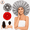 Red+Gray, variant on RYLZX 2 Pcs Super Jumbo Waterproof Shower Caps for Women, Reusable Super Large Bath Caps Hair Cap for Long Thick Curly Hair Twist Braids - Grey + Red