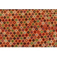 thumbnail image 2 of Balochi Marin Orange/Purple Rug, 4'8" x 6'6", 2 of 5