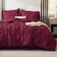 thumbnail image 4 of 7-Piece Full White Comforter Set, All Season Bed in a Bag for Adults & Kids with Sheets & Pillowcases, 4 of 10