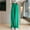 Green, variant on Hvot&aat Women's High Waist Pleated Pants Boho Flowy Wide Leg Trousers Loose Casual Ice Silk Straight Pants