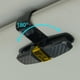 thumbnail image 5 of Negro + Dorado Pack de 2 Portavasos para Visera, con Clip para Gafas de Sol o Tarjetas, 5 of 5