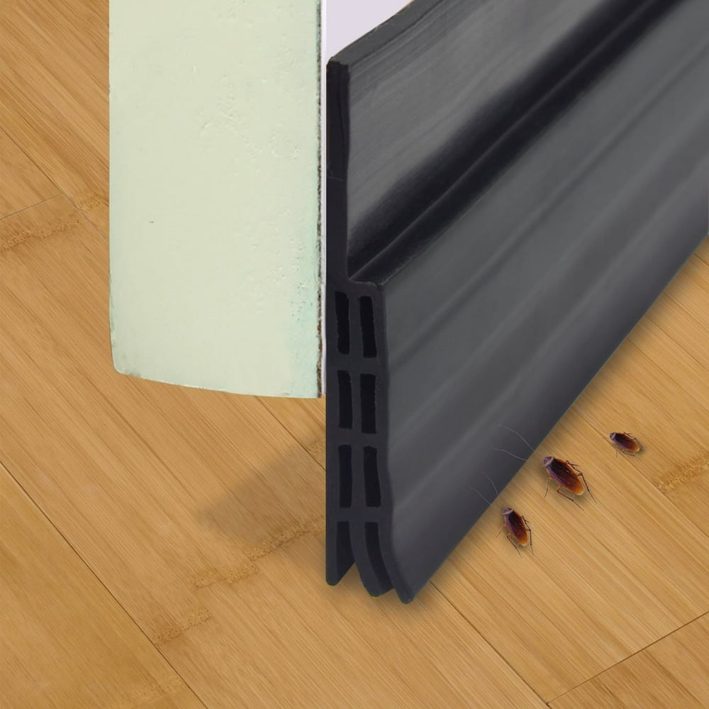 Cosyitems Waterproof Under Door Sweep Door Draft Stopper Bottom Seal