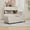 Beige, variant on Mjkone Yoga Chairs for adults, Ergonomics Yoga Chaise, Computer Support Chair, Ice Velvet Chaise Lounge for Small Space, Dark Gray