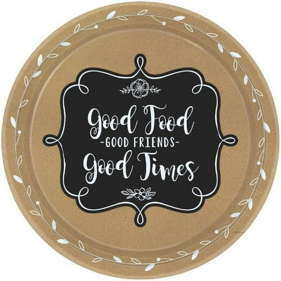 Happy Birthday 'Homemade and Delicious' Small Paper Plates (8ct)