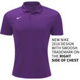 thumbnail image 3 of Polo Nike Dri-FIT para hombre 3XL, color morado, 3 of 4