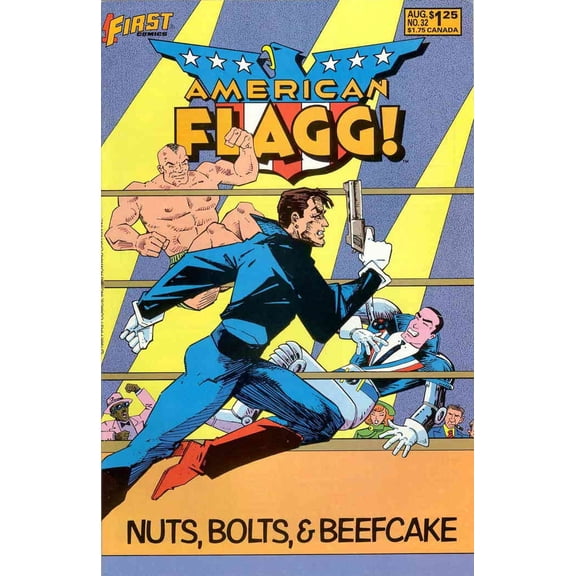 American Flagg #32 VF ; First Comic Book