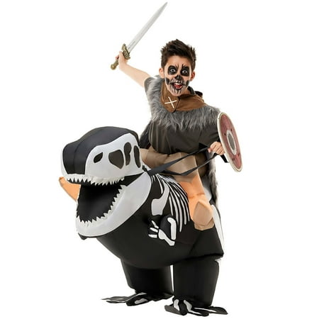 Morph Inflatable Dinosaur Costume For Kids T Rex Skeleton Halloween Costume Kids