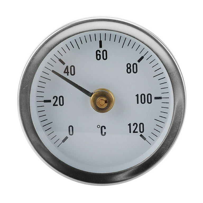 0-120℃ Stainless Steel Clamp-on Tube thermometer On Tube Heating