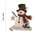 thumbnail image 2 of Clearance! DIY Crafts Christmas Patchwork Fabric Art Kit Handmade Set Sewing Supplies Holiday Project Felt Applique Material Package Home Decoration Gift Adult Beginner, 2 of 6