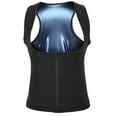 thumbnail image 2 of Traje de Sauna Mujer Sauna Chaleco de Sudor Traje de Sauna Mujer Pérdida de Peso, Chaleco de Sauna Calefacción Sudor Camiseta Sin Mangas Intarrenador de Cintor, 2 of 7