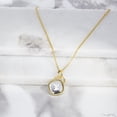 thumbnail image 4 of Collar para Mujer con Cristal Fino Swarovski en forma de Rombo– Bañado en Oro 14k- Collar Elegante y Brillante-Collares de Mujer de Moda- Joyería para Mujer de Moda- Regalo especial Ortiz Espinosa Temporada, 4 of 5
