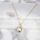 thumbnail image 4 of Collar para Mujer con Cristal Fino Swarovski en forma de Rombo– Bañado en Oro 14k- Collar Elegante y Brillante-Collares de Mujer de Moda- Joyería para Mujer de Moda- Regalo especial Ortiz Espinosa Temporada, 4 of 5