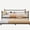 Black, variant on Space Saving Sofa Bed Frame with Metal Slat Support - Easy Assembly Daybed for Small Spaces, White