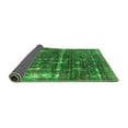 thumbnail image 2 of Ahgly Company Indoor Rectangle Oriental Green Industrial Area Rugs, 8' x 10', 2 of 4