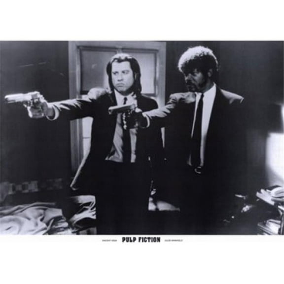 Pulp Fiction Movie Poster - 14 x 11 in.