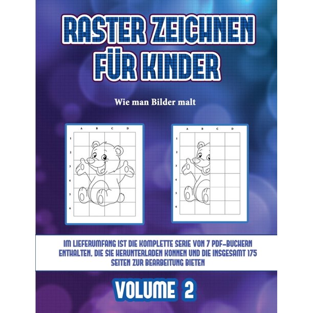 Wie Man Bilder Malt Wie Man Bilder Malt Raster Zeichnen Fur Kinder Volume 2 Dieses Buch