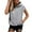 Z-Grey, variant on Womens Plus Size Hooded Sweatshirt Crew Neck Hoodies Graphic Printed Short Sleeve Pullover Lightweight Loose Tops