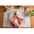 thumbnail image 2 of Contemporary Home Living Rectangular Fringed Jute Placemats - 19" - Off White - Set of 6, 2 of 5