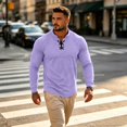 thumbnail image 6 of FOPSUFGWFO Men's Vintage V-Neck T-Shirt Breathable Daily Wear Viking Gothic Sweatshirts Casual Long Sleeve Lightweight Blouses 3XL, 6 of 6
