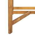 thumbnail image 6 of Safavieh Gallo 3 Piece Outdoor Contemporary Wood Balcony Bistro Set, 6 of 10