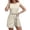 Light Yellow, variant on MuXiKeJi Clothes 2 Piece Short Sets for Women Summer Tank Top Matching Shorts Workout Lounge Set Vacation Tracksuit