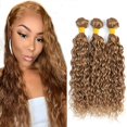 thumbnail image 1 of Hair Bundles Biliisyff Color 27 Honey Blonde Water Wave, 300 g, 1 of 6