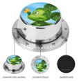 thumbnail image 3 of YIXIGGCCartoon Mickey Mouse Wind Up Timer, 60 Minutes Stainless Steel Visual Mechanical, for Kitchen, Hair Color Processing, Tanning Time, Kids' Home and Classroom Activities or Timeouts JU223-1118, 3 of 8