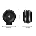 thumbnail image 3 of Xihbxyly Soporte Magnético para Teléfono de Coche, Rotación Ajustable de 360°, Agarre Seguro, Base Antideslizante, Diseño Plegable y Portátil, Compatibilidad Universal, Ideal para Viajes y Trabajo, T, 3 of 7
