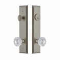 thumbnail image 5 of Grandeur Fifth Avenue Tall Plate Single Cylinder One Piece Knobset with Versailles Knob, 5 of 6