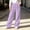 Purple women's fleece wide leg pants a1, variant on BRELIL Women's Fuzzy Fleece Wide Leg High Waisted Lounge Pants with Pockets Casual Loose Palazzo Trousers Baggy Athletic Pants Fall Winter Outfits, Wine 2XL