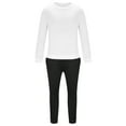 thumbnail image 2 of guisaled Men Crew Neck Sweatsuits Long Sleeve Pullover Jogging Tracksuit 2 Piece Athletic Casual Solid Color Sweatshirt And Sweatpants Deals, 2 of 6