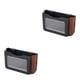 thumbnail image 3 of Scienceny Cubo de basura plegable para coche, asiento colgante, cubo de basura, contenedor multifuncional para vehículo, caja de papel para Negro 3 2piezas, 3 of 6